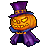 Jack o' Lantern Support Puppet (30 Days)