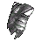 Fluted Plate Gauntlet