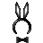 Leather Bunny Headband 5