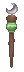 Tikka Wood Healing Wand