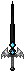 Royal Crystal Wing Sword