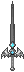 Royal Crystal Wing Sword