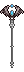 Royal Crystal Wing Staff