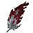 Damaged Glas Ghaibhleann Feather